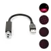 ليزر USB للسيارة وللمنزل - إضاءة ممتعة ومتغيرة (3) ليزر USB للسيارة وللمنزل - إضاءة ممتعة ومتغيرة