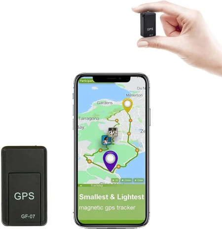 جهاز تتبع GPS لتحديد المواقع وتسجيل الصوت
