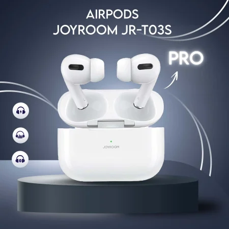 سماعة Airpods Joyroom JR T03S PRO صوت نقي وشحن لاسلكي
