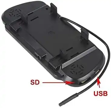 عرض شاشة مرايا هاف تاتش FHD + كاميرا بارك (2) عرض شاشة مرايا هاف تاتش FHD + كاميرا بارك
