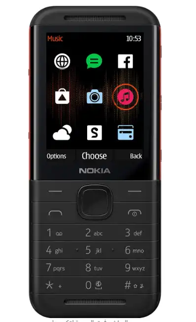 موبايل Nokia 5310 القوي موبايل ثنائي الشريحة ببطارية تدوم طويلاً
