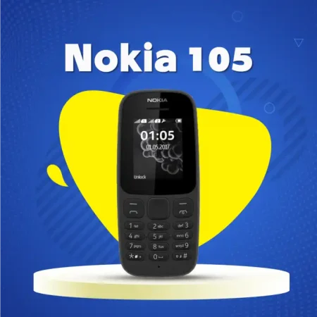 موبايل نوكيا Nokia 105 - هاتف مزدوج الشريحة مع راديو FM