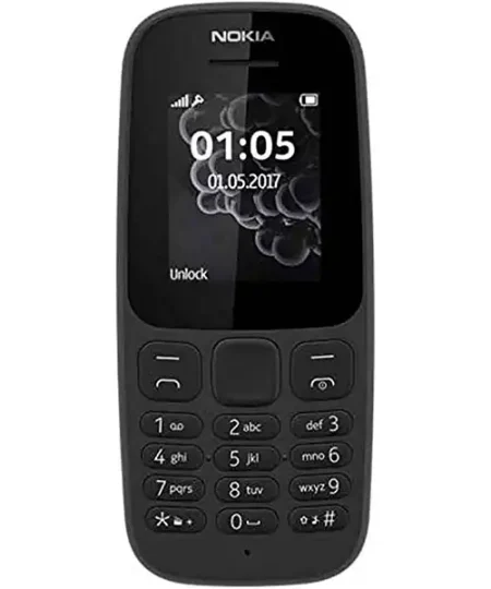موبايل نوكيا Nokia 105 - هاتف مزدوج الشريحة مع راديو FM