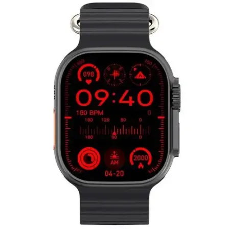 ساعة Smart watch T900 Ultra 2 باللون الأسود
