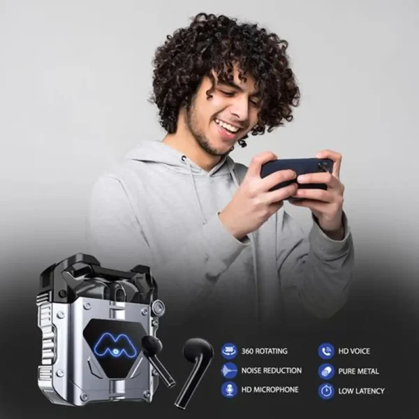 سماعة ايربودز جيمنج iron pods Gaming Majentik