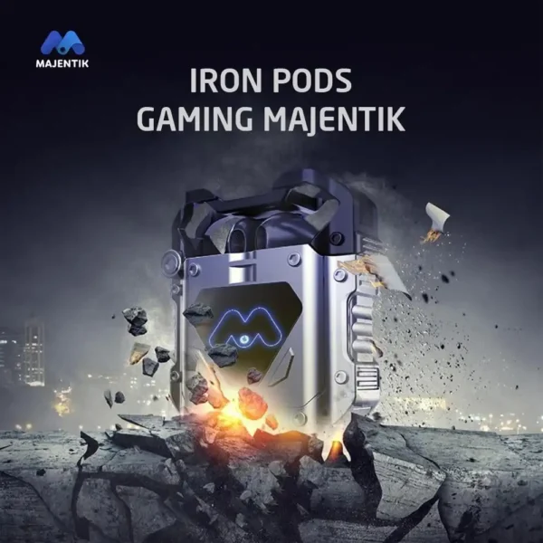 سماعة ايربودز جيمنج iron pods Gaming Majentik