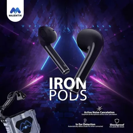 سماعة ايربودز جيمنج iron pods Gaming Majentik