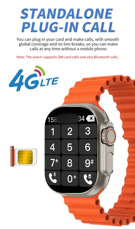 سمارت وتش BW10 PRO 4G بشريحة اتصال وكاميرا ونظام تشغيل أندرويد سمارت وتش BW10 PRO 4G بشريحة اتصال وكاميرا ونظام تشغيل أندرويد