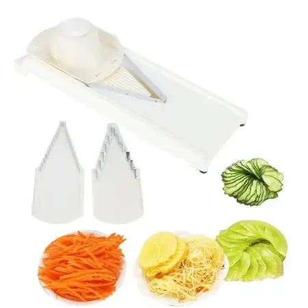 قطاعة V-Slicer مع 5 شفرات لتقطيع كل حاجة في مطبخك