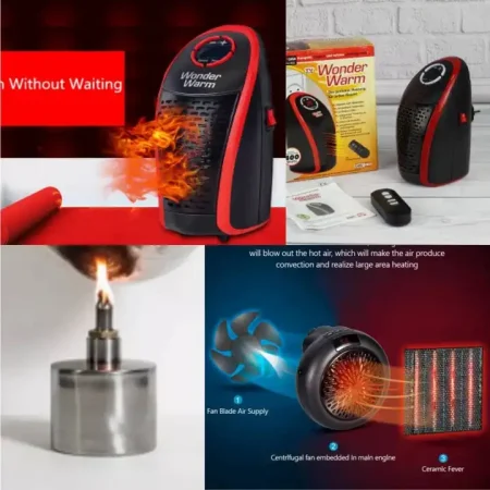 دفاية Wonder Warm المحمولة المتطورة لو الدنيا تلج هدفيك
