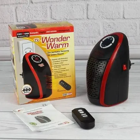 دفاية Wonder Warm المحمولة المتطورة لو الدنيا تلج هدفيك