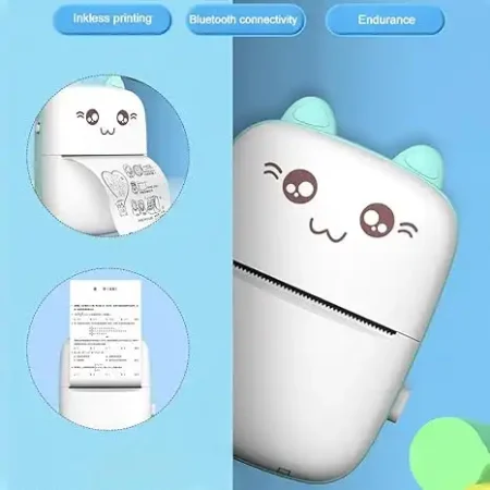طباعة موبايل فورية صغيره Mini Sticker Printer