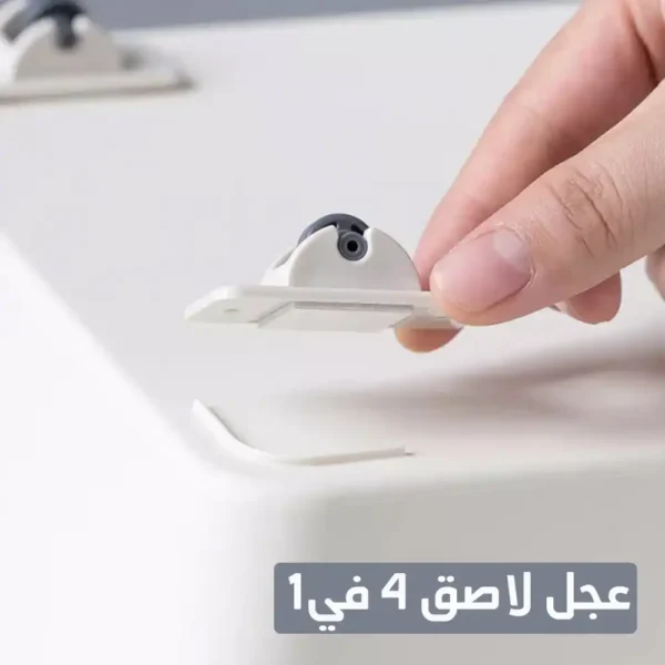 4 قطع عجل لاصق سرعة وسهولة في نقل العفش