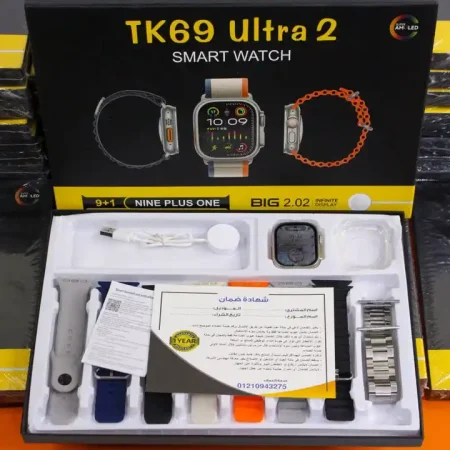 ساعة TK69 Ultra 2 استمتع بتجربة ذكية تناسب أسلوب حياتك ساعة TK69 Ultra 2 استمتع بتجربة ذكية تناسب أسلوب حياتك