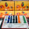 ساعة سمارت واتش Z60 Ultra 2 مع 8 استرابات بألوان مختلفة