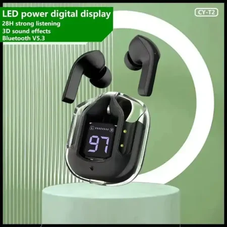 سماعة ايربودز اير Airpods Air 31 اسود شاشة LED وصوت نقي سماعة ايربودز اير Airpods Air 31 اسود شاشة LED وصوت نقي