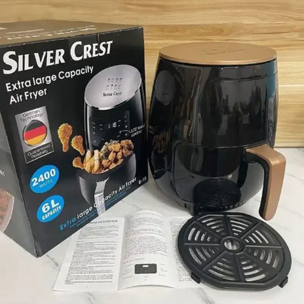 قلاية هوائية SILVER CREST بدون زيت لطعام صحي ومقرمش