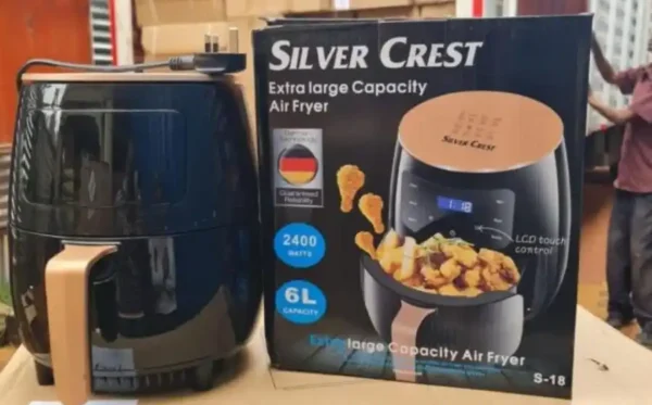 قلاية هوائية SILVER CREST بدون زيت لطعام صحي ومقرمش