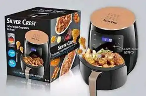 قلاية هوائية SILVER CREST بدون زيت لطعام صحي ومقرمش