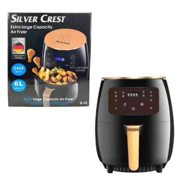 قلاية هوائية SILVER CREST بدون زيت لطعام صحي ومقرمش