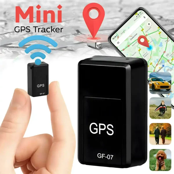 جهاز GPS تتبع لتحديد المواقع وتسجيل الصوت بحجم صغير ودقة عالية