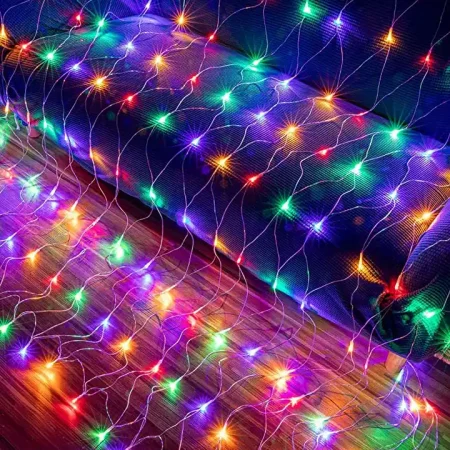 شبكة اضواء رمضان LED ديكور مضيء للمناسبات والاحتفالات شبكة اضواء رمضان LED ديكور مضيء للمناسبات والاحتفالات
