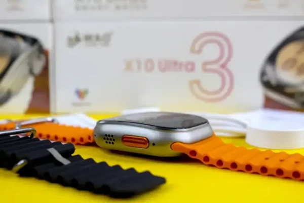 ساعة ذكية X10 Ultra 3 بشاشة منحنية تدعم الاوضاع الرياضة واللغة العربية