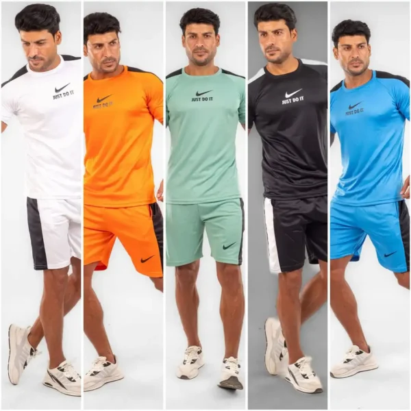 طقم رياضي نايكي جاست دو ات JUST DO IT خامة ضد العرق