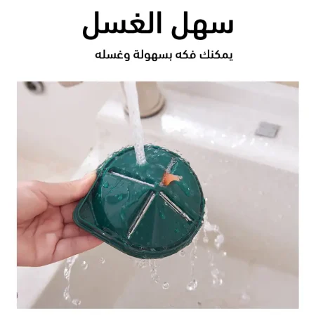 قطاعة خضروات يدوية متعددة الاستخدامات حلازونية 6 قطع بتصميم ذكي