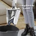 مساحة تنظيف ذاتية العصر تدور 360 درجة برأس مايكروفيبر قوية