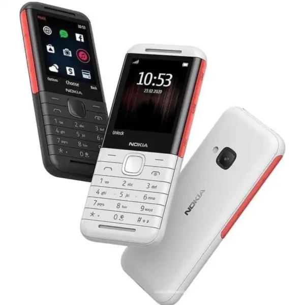 موبايل نوكيا 5310 بشريحتين بطارية قوية وكاميرا خلفية مع راديو FM