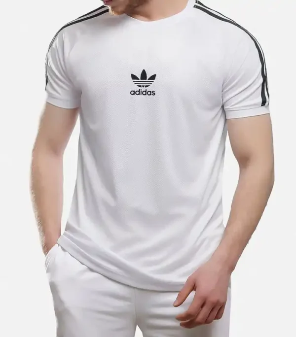 تيشيرت اديداس كلوز ماش DRI-FIT قطن ناعم ومضاد للبكتيريا