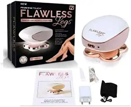 جهاز ازالة الشعر بدون الم من فلوليس Flawless مناسب لكل انواع البشرة