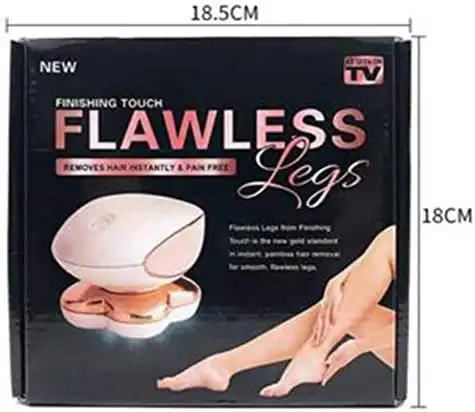 جهاز ازالة الشعر بدون الم من فلوليس Flawless مناسب لكل انواع البشرة