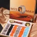 ساعة سمارت M72 ماكس بشاشة كبيرة مع 6 ستراب وساعة كلاسيكية هدية