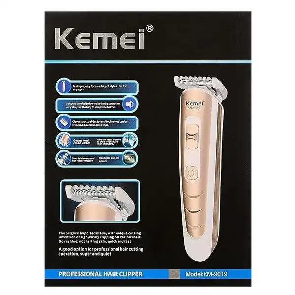 ماكينة حلاقة شعر ولحية Kemei KM-9019 للرجال