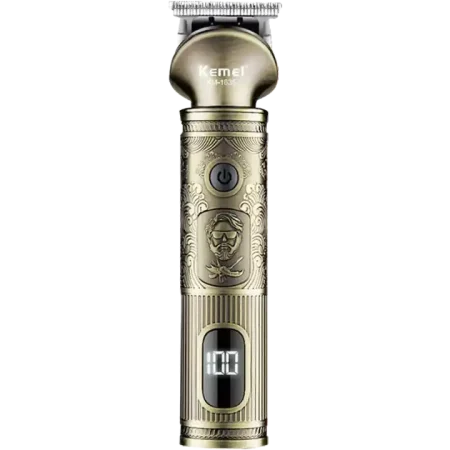 ماكينة حلاقة كيمي KM-1635 للشعر واللحية تعمل بالشحن بشاشة LCD