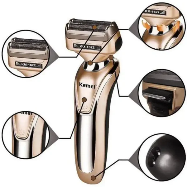 ماكينه حلاقه كهربائية kemei km-1622 متعددة الاستخدامات 4 في 1
