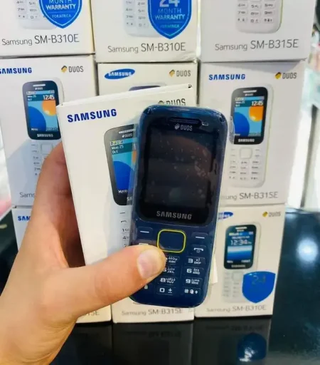 موبايل سامسونج B315E عملي بطارية تدوم شريحتين وراديو FM