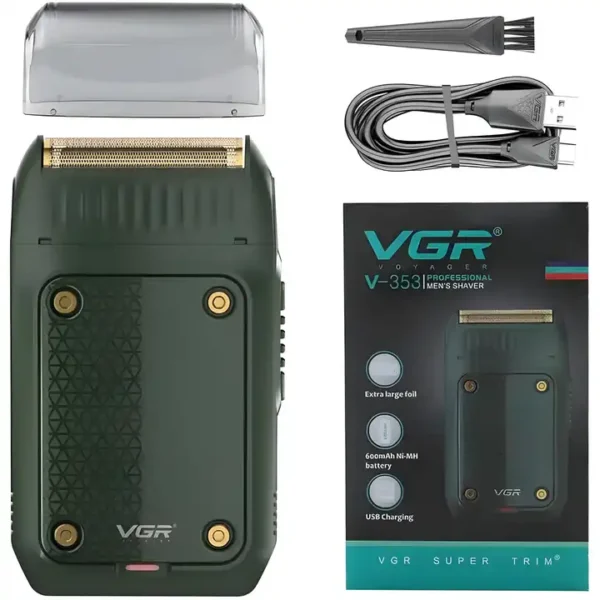 ماكينة تنعيم VGR 353 للرجال تنعيم سريع ودقيق لكل انواع البشرة