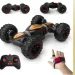 عربية شقية بريموت كنترول Stunt Car Ultra بعجلات كبيرة وساعة تحكم ذكية عربية شقية بريموت كنترول Stunt Car Ultra بعجلات كبيرة وساعة تحكم ذكية