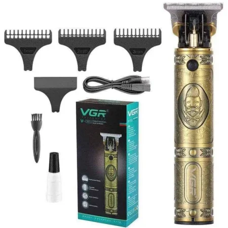 ماكينة حلاقة VGR V-085 للشعر واللحية ببطارية قوية وشحن USB للرجال