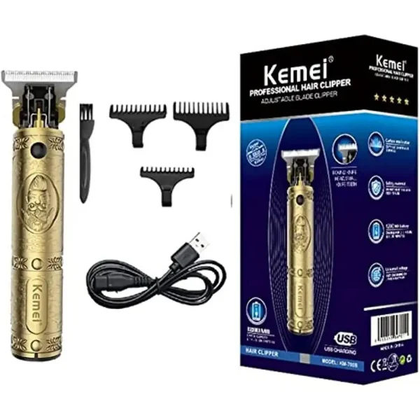 ماكينة كيمي Kemei KM-700B بشفرات حادة لحلاقة شعر واللحية ماكينة كيمي Kemei KM-700B بشفرات حادة لحلاقة شعر واللحية