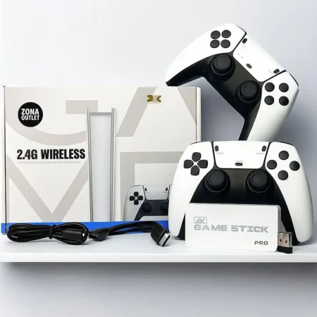 جهاز العاب الطيبين جيم ستيك 4K برو 20000 لعبة كلاسيكية لاسلكية HDMI