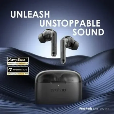 سماعات ألعاب بلوتوث Oraimo FreePods Lite منخفضة التأخير وصوت سماعات ألعاب بلوتوث Oraimo FreePods Lite منخفضة التأخير وصوت