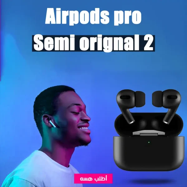 سماعة بلوتوث لاسلكية Airpods pro سماعة أذن لاسلكية أصلية أسود