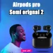 سماعة بلوتوث لاسلكية Airpods pro سماعة أذن لاسلكية أصلية أسود سماعة بلوتوث لاسلكية Airpods pro سماعة أذن لاسلكية أصلية أسود