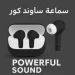 سماعة ساوند كور R90i سماعة بلوتوث لاسلكية بصوت نقي وقوي