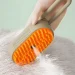 فرشاة إزالة شعر الحيوانات الأليفة فرشاة بخار متعددة الوظائف للقطط والكلاب
