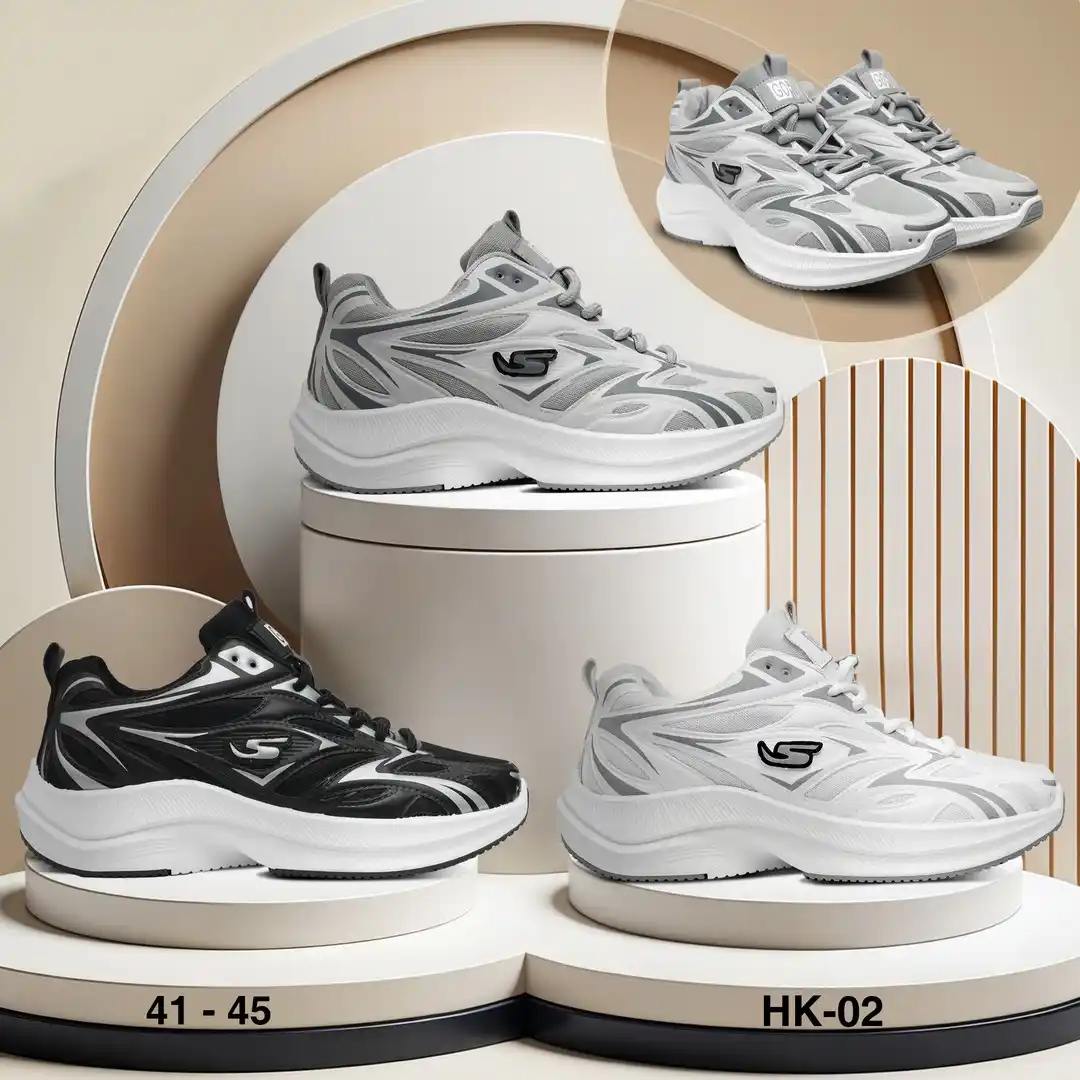كوتشي رجالي Now Shoes HK-02 حذاء رياضي عصري خفيف بتصميم مبتكر